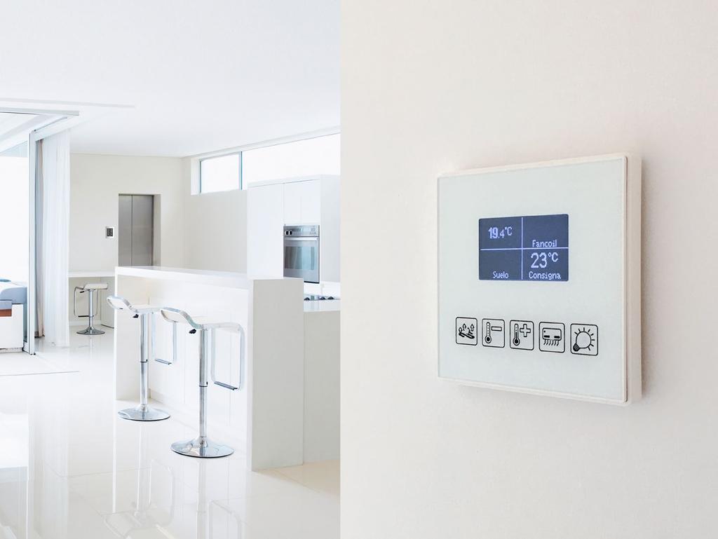 Square TMD-Display. Εξατομικευμένο Square TMD-Display με χωρητική τεχνολογία αφής. Το τετράγωνο TMD- Display είναι ένα χειριστήριο αφής με 5 πλήκτρα πολλαπλών επιλογών και φωτιζόμενη οθόνη 1.8.