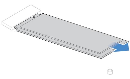Σχήμα 78. Αφαίρεση της μονάδας SSD M.2 Σχήμα 79. Εγκατάσταση της μονάδας SSD M.2 Σχήμα 80.