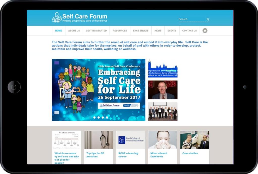 Δραστηριότητες του Self Care Forum Ετήσιο Συνέδριο Αυτοφροντίδας Εβδομάδα Αυτοφροντίδας