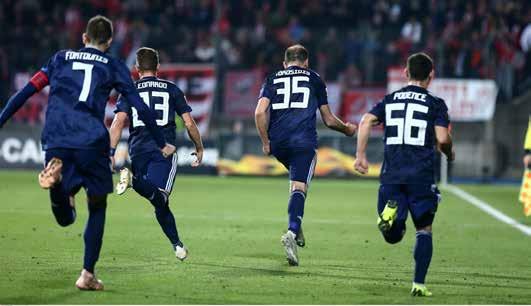 ΘΕΜΑ Έτσι «άλωσε» το Λουξεμβούργο! Olympiacos F.C. Mastercard Με ωραία μπάλα, κατοχή, ευκαιρίες και δύο γκολ, το πρώτο ματς επί της Ντουντελάνζ, αποτελεί οδηγό για το αποψινό... repeat!