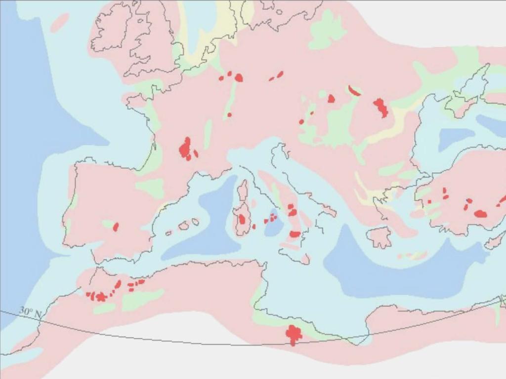 Η Μεσόγειος στο ξεκίνημα του Πλειόκαινου Το απότομο άνοιγμα της θαλάσσιας οδού από το Γιβραλτάρ άλλαξε ξανά την κατάσταση στην αρχή του Πλειόκαινου