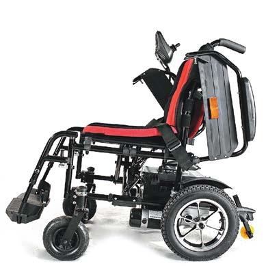 Daily living Κωδικός: 09-2-015 Mobility Power Chair VT61023 Ηλεκτρική καρέκλα πτυσσόμενη, ελαφριά και ιδιαίτερα αναπαυτική. Ζάντες αλουμινίου.