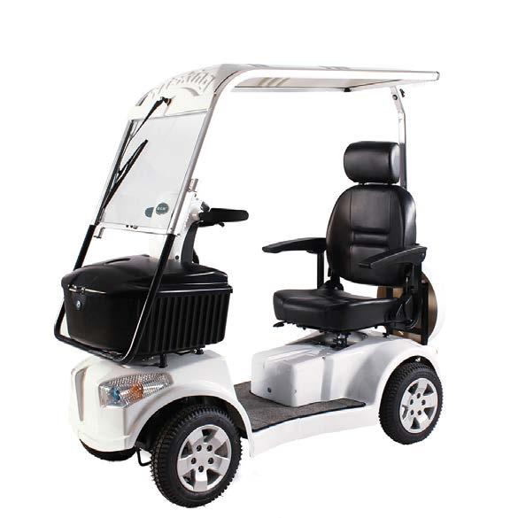 Daily living Κωδικός: 09-2-164 Mobility Scooter VT64026 Σχεδιασμένο για μεγάλες αποστάσεις, ιδιαίτερα ασφαλές και εύκολο στην οδήγηση. Ρυθμιζόμενο τιμόνι.