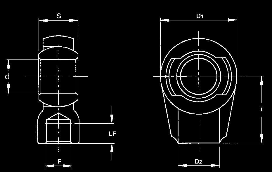 R... UPPORTO CON ROTULA ONTABILE HOUING WITH DIATLED BALL JOINT ACCOPPIAENTO: