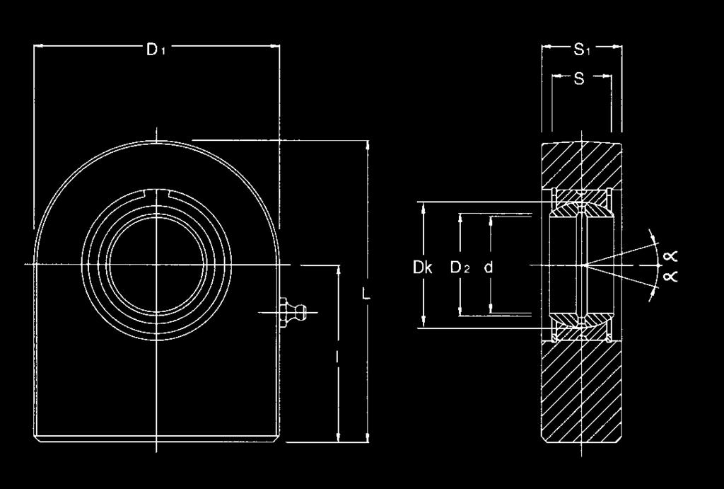 3 I D1 D2 Dk 1 L TOLLERANZE TOLERANCE GIUOCO NODO RADIALE RADIAL JOINT CLEARANCE tatico CO tatic CO ANGOLO DI OCILLAZIONE ANGLE OF OCILLATION α N (1) 12 31 18,4 22 53,5 0-0.008 0-0.12 0.022 0.