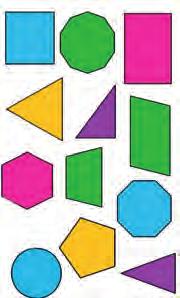 Υπενθύμιση - B μέρος 2 Τι θυμόμαστε από τα Μαθηματικά των προηγούμενων τάξεων Γεωμετρία Αντιστοιχίζουμε τις ευθείες με τις ονομασίες τους: παράλληλες τεμνόμενες κάθετες Γεωμετρικά σχήματα