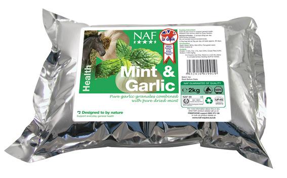 MINT+GARLIC Μίγµα αποξηραµένου υόσµου και Σκόρδου για βέλτιστη αναπνοή και ενίσχυση της όρεξης 25 gr/ηµερ.