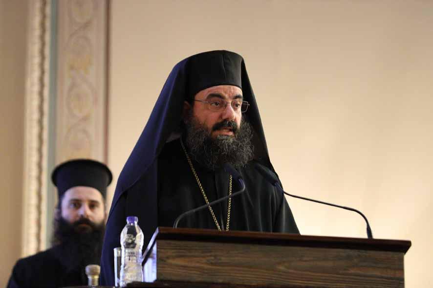 αὐτῆς καὶ Ἐφόρου τῆς Σχολῆς Βυζαντινῆς Μουσικῆς τοῦ Ἐθνικοῦ Ὠδείου Ἀθηνῶν κ. Μιχαὴλ Μακρῆ, καὶ ὁ Σεβ. Μητροπολίτης Θεσσαλονίκης κ.