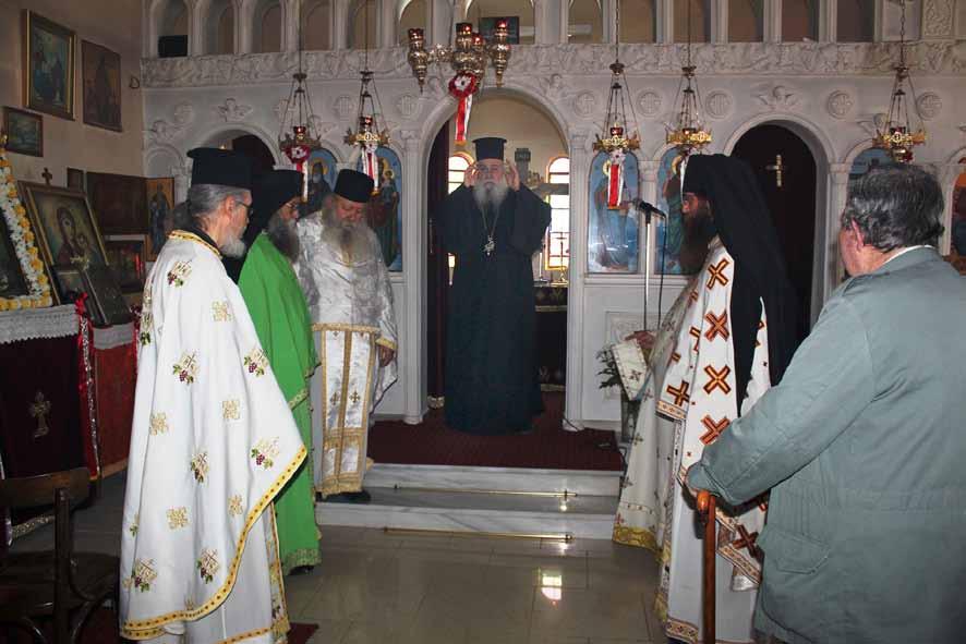 Ἀρχιερατικὴ Ἐπίσκεψις εἰς Αὐστραλίαν Ὁ Σεβασμ. Μητροπολίτης Δημητριάδος κ. Φώτιος, κατόπιν ἀδείας τοῦ Θεοφιλ. Ἐπισκόπου Μεθώνης κ.