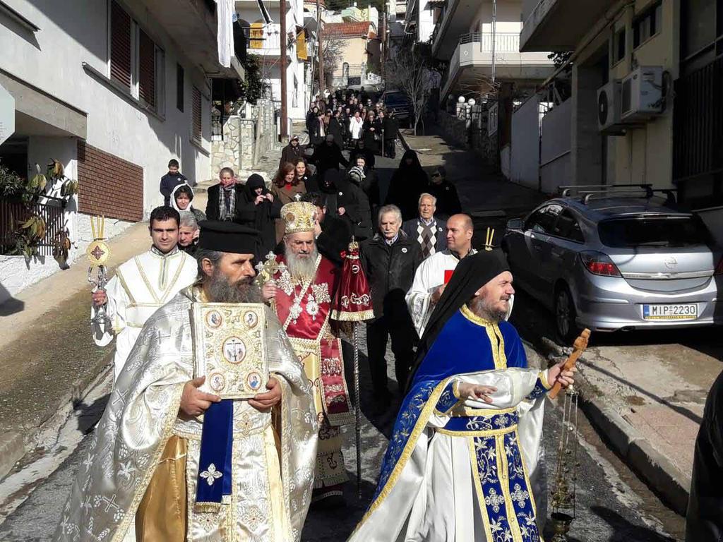 Στυλίδα Στὴν κωμόπολη τῆς Στυλίδος στὴν Φθιώτιδα, μὲ τὴν εὐλογία τοῦ Σεβ. Δημητριάδος κ. Φωτίου, τὴν Θεία Λειτουργία στὸν Ναὸ τοῦ Εὐαγγελισμοῦ τῆς Θεοτόκου τέλεσε ὁ Θεοφ. Ἐπίσκοπος Γαρδικίου κ.