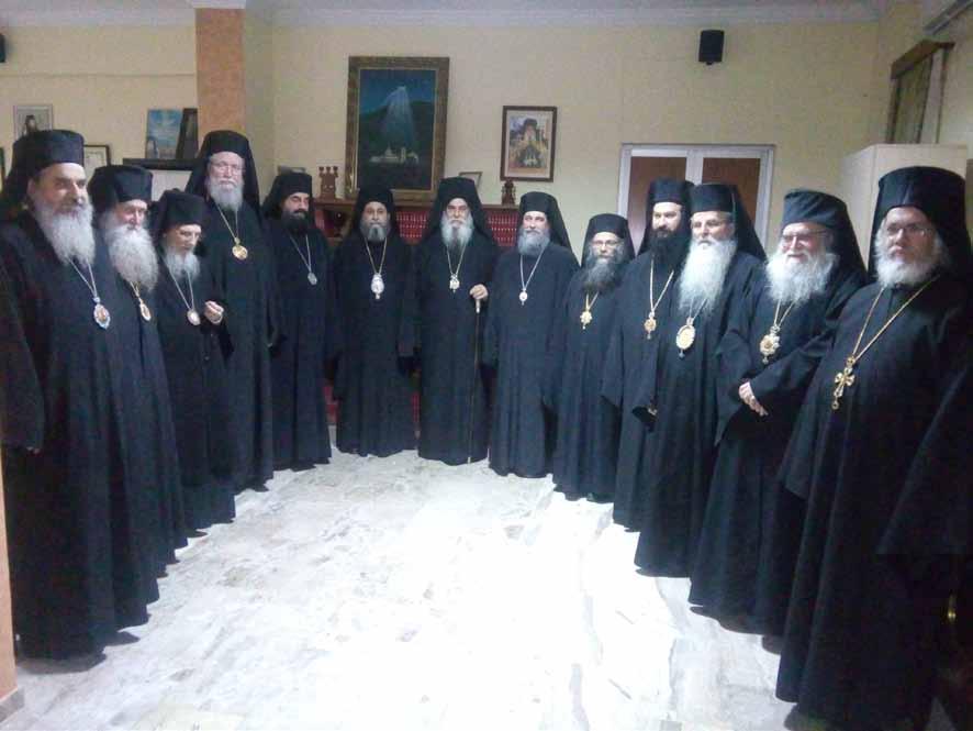 6 Η ΦΩΝΗ ΣΥΝΟΔΙΚΑΙ ΑΝΑΚΟΙΝΩΣΕΙΣ Ἀνακοίνωσις Ἀποφάσεων Ἱερᾶς Συνόδου τῆς Ἱεραρχίας τῆς 8/21 Ἰανουαρίου 2017 Τὸ Σάββατον, 8 / 21 τοῦ μηνὸς Ἰανουαρίου τοῦ ἔτους 2017, εἰς τὴν Aἴθουσαν τοῦ Ἱεροῦ Ναοῦ