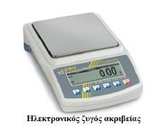 Ηυγοί Ρροςδιοριςμόσ μάηασ ενόσ ςϊματοσ Θ ακρίβεια ανάγνωςθσ κυμαίνεται από 0,1 μζχρι 0,001 g (100 ζωσ 1 mg).