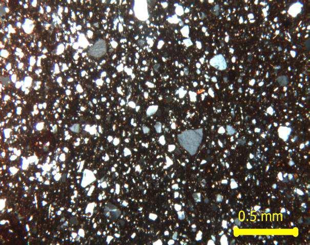 monocrystalline quartz and larger chert