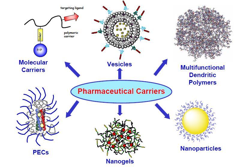 Structures used in Drug delivery