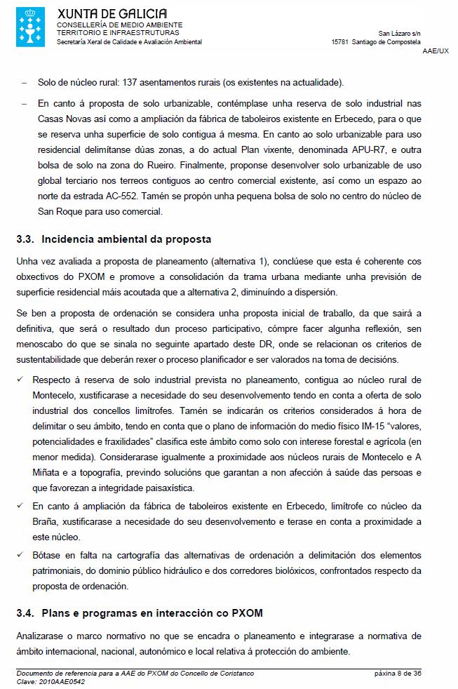 DE ORDENACIÓN