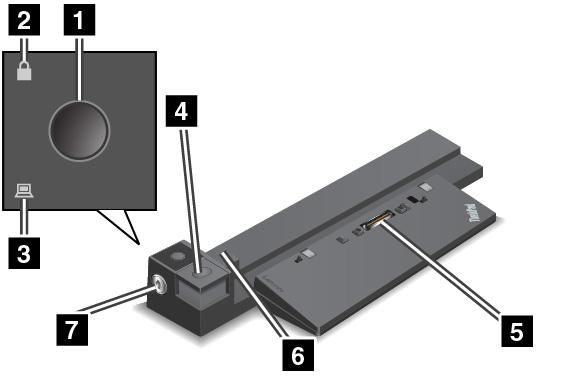 ThinkPad Workstation Dock Ανάλογα με το μοντέλο, ο υπολογιστής σας ενδέχεται να συνοδεύεται από το ThinkPad Workstation Dock (θα αναφέρεται ως σταθμός τοποθέτησης σε αυτήν την ενότητα).
