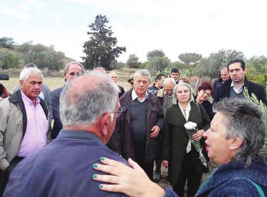 πολέμου. Στις επισκέψεις παρόντες ήταν και συγγενείς των θυμάτων. ΣΕΛ.