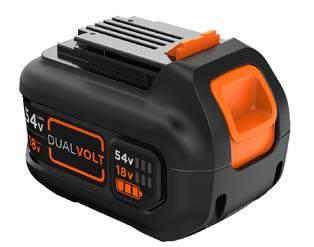 12 ΠΡΟΣΦΟΡΕΣ 2018 ΜΠΑΤΑΡΙΑ 54V LI-ION ΜΠΑΤΑΡΙΑ 54V LI-ION DUALVOLT 1.5Ah DUALVOLT 2.5Ah (18V 2.5Ah) (18V 2.5Ah) 750 BL1554 751 BL2554 9,9 129 + Φ.Π.Α. 24% 160 9,9 139 + Φ.Π.Α. 24% 172 κλαδευτηρι 18V LI-ION 50CM κλαδευτηρι 18V LI-ION 50CM Λεπίδα 50cm 1 x 18V, 2.
