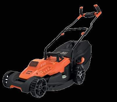 24% 112 χλοοκοπτικη μηχανη 1400w 34cm 1400 Εύκολη ρύθμιση ύψους Ύψος κοπής 20-70 mm