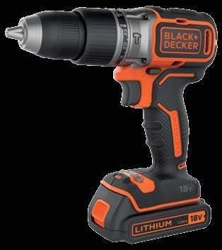 + 52 BRUSHLESS ΔΡΑΠΑΝΟΚΑΤΣΑΒΙΔΟ 2 ΤΑΧΥΤΗΤΩΝ 18V LI-ION Mεταβλητή ταχύτητα 0-420/0-1650 rpm Τσοκ 13 mm Συμπλέκτης 24 θέσεων Χρόνος