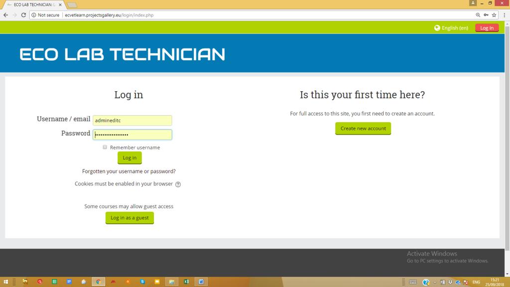 E.CO Lab Technician Platform Guidelines Pg 2 2.