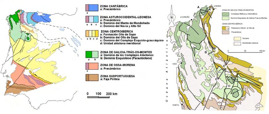 PÁGINA 7 Fecha : 02/01/2013 Folio: 1130003 Núm: SV-01130003/00 Colegiado : VICTOR ISAAC FONTENLA GARCIA Inscrito con el nº : 3794 distinta evolución tectonometamórfica, así se pueden diferenciar