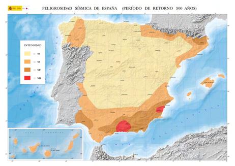 3.Acciones Sísmicas De acuerdo con la NCSR-02, la zona que nos ocupa presenta una relación entre el valor de la aceleración sísmica básica y el de la gravedad inferior a 0,04, por lo que dada la