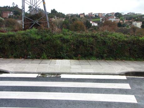 rocoso alterado en talud rua Boiro Ensayo