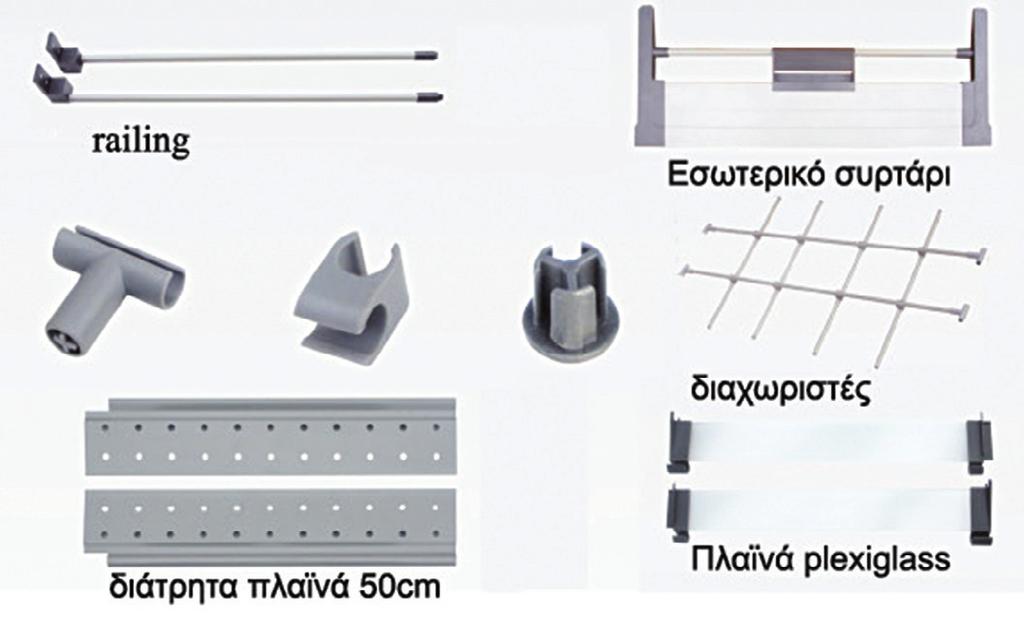 Συρτάρι 9χ40 100% 04-12-635 04-12-639 04-12-640 Συρτάρι 12χ55 100% Ιδανικό για ντουλάπα 27 04-12-624