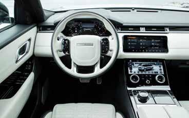 50 εσωτερικά νέα Range Rover Velar Κομψό και λειτουργικό! Αναμφίβολα το Velar εντυπωσιάζει με την πρώτη ματιά.