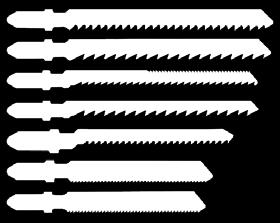 10 Μαχαίρια σέγας τύπου Τ σετ 10 τεμαχίων 75x100mm -