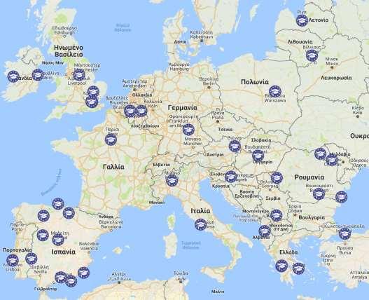 SEC2U PARTICIPANTS (Oct 2017) 37 Universities 19 Countries 38 events