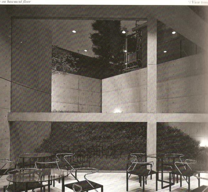 Tadao Ando, Αίθριο στα όρια