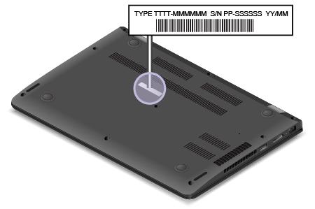 Πληροφορίες αναγνωριστικού FCC και Πιστοποίησης IC Οι πληροφορίες αναγνωριστικού FCC και πιστοποίησης IC προσδιορίζονται από μια ετικέτα που βρίσκεται στο κάλυμμα βάσης του υπολογιστή, όπως