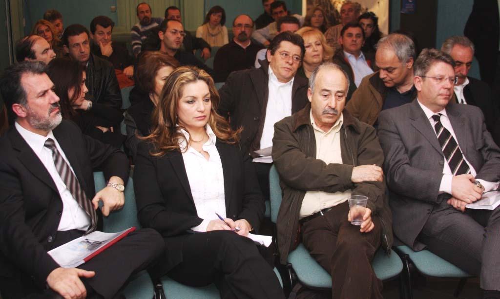 5 Οι τοποθετήσεις Κοινή συνισταµένη των τοποθετήσεων όλων των προσκεκληµένων, βουλευτών, Περιφερειάρχη, Νοµάρχη και ηµάρχων, ήταν η αναγνώριση της µεγάλης συµβολής του Τεχνικού Επιµελητηρίου στη