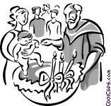 And some fell into good soil and grew, and yielded a hundredfold.