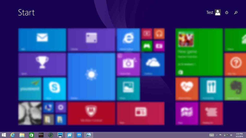 επιφάνεια εργασίας των Windows.