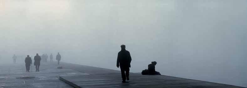 «Η έκθεση Παντού αλλά Τώρα εντάσσεται σε μια μακρά παράδοση της Μεσογείου, που πρεσβεύει το όραμα της άρσης, μέσω της τέχνης, κάθε διάκρισης και διαχωρισμού των ανθρώπων, με απώτερο σκοπό τη