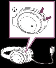 Επαναφορά των ακουστικών Εάν δεν μπορείτε να ενεργοποιήσετε τα ακουστικά ή να τα χρησιμοποιήσετε ακόμα και εάν είναι ενεργοποιημένα, πατήστε ταυτόχρονα το κουμπί