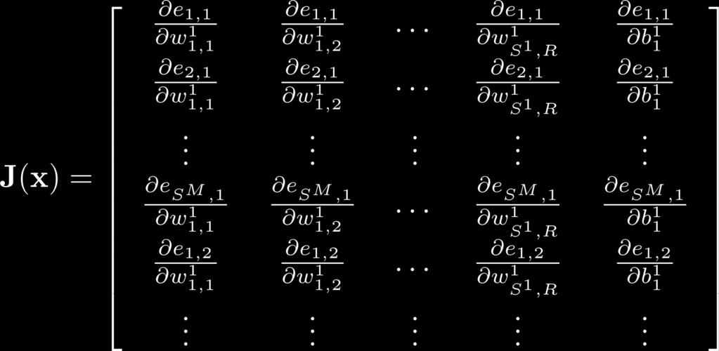 Parameter vector: N=Q x S M and n=s 1