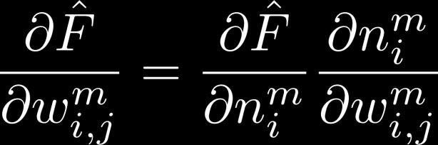 calculates terms like: For the elements of