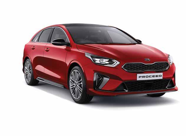 (αποστολή)_σ.7 Kia Proceed Το ProCeed αποτελεί τη «shooting brake» εκδοχή του Ceed και προσφέρεται μόνο στις εκδόσεις GT και GT Line.