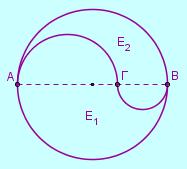 γεωµετρία β λυκείου µε λίγα λόγια, για µαθητές... www.sonom.gr 35 3. Με κέντρο τυχαίο σηµείο ενός κύκλου (O, R) και ακτίνα ίση µε την πλευρά τετραγώνου εγγεγραµµένου σε αυτόν, γράφουµε κύκλο.