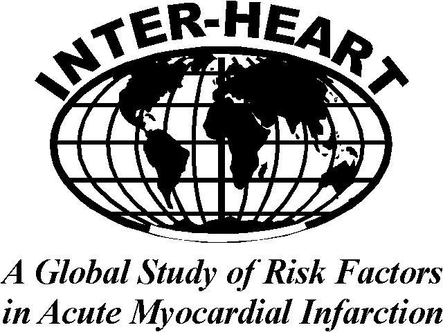 Effect of potentially modifiable risk factors associated with myocardial infarction
