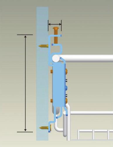 800 mm 768 mm - 130505.0015 2 τεμ. 900 mm 868 mm - 130505.