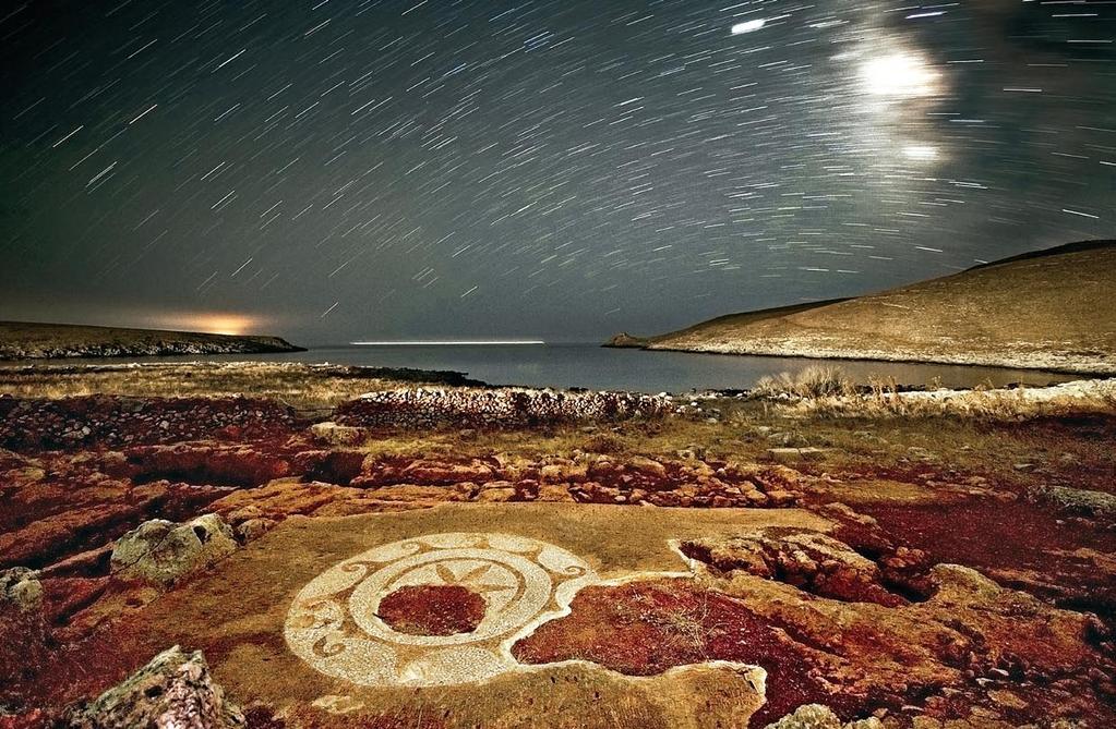 DISCOVER GREECE PERIKLIS MERAKOS DON t PAY THE FERRYMAN History and ancient legends have embroidered this divine Roman mosaic on the tip of the Peloponnese.