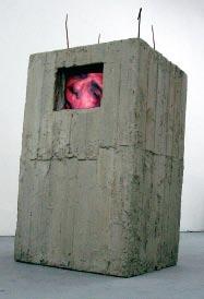 artform. Afterwards he moved towards sculptures, installations and constructions dealing with human communication that negotiate the expression of speech, whether defensive or offensive.