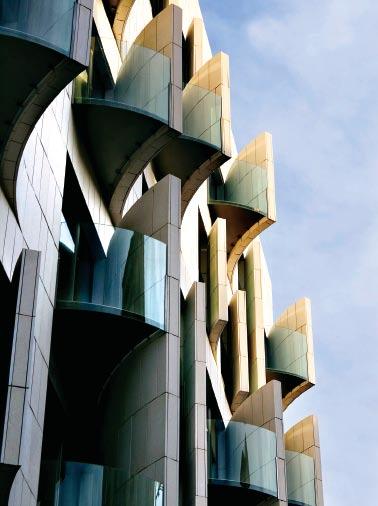 Like a 21 st -century chatelaine, Rosa Maria Esteva dwells above Barcelona s Hotel Omm.