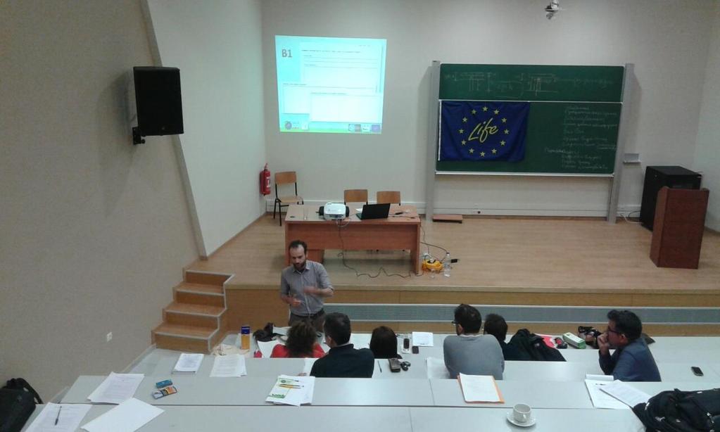 Εικόνα 4 Στιγμιότυπο από την ώρα του