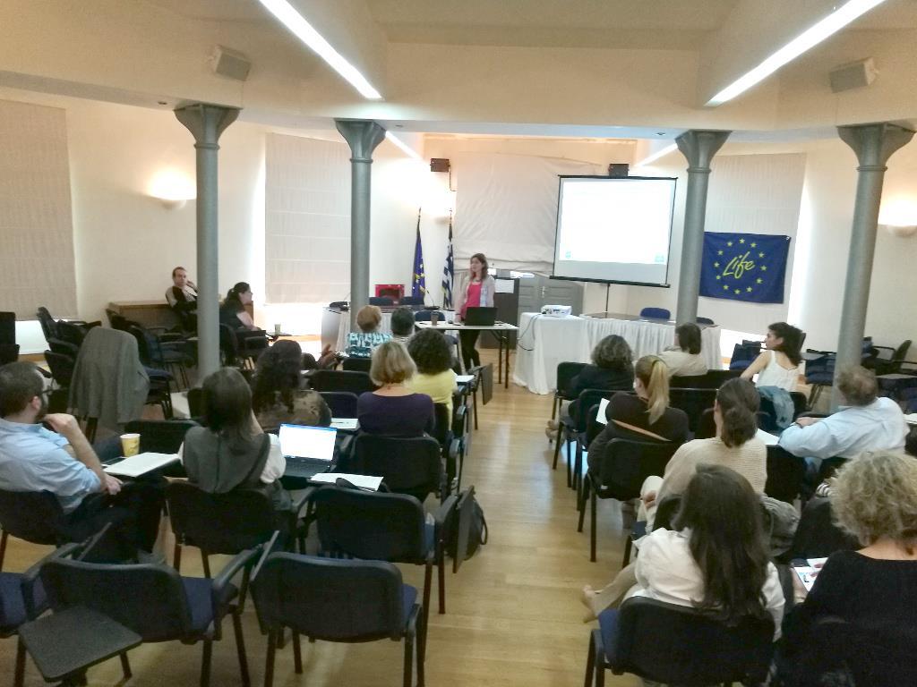 Εικόνα 11 Στιγμιότυπο σεμιναρίου για τη